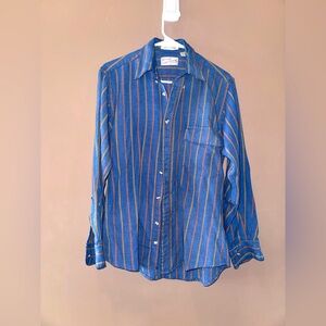Vintage 1970s Sears & Roebuck Single Stitch Western Shirt